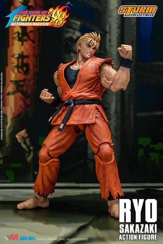 Storm Toys King Of Fighters Ryo Sakazaki KOF 1:12 7" Action Figure Official - Picture 9 of 18