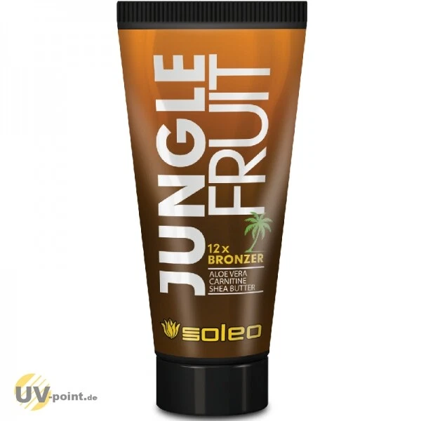 SOLEO JUNGLE FRUIT 12-facher Bronzer 150ml Solarium Kosmetik Bräunungslotion