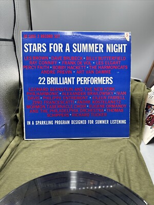 Stars For A Summer Night De Luxe 2 Record Set Columbia Records PMS-1