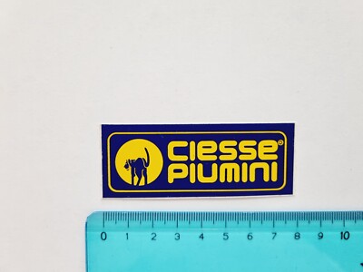 Aufkleber CIESSE PIUMINI Vintage 80s Sticker Autocollant AUFKLEBER Original