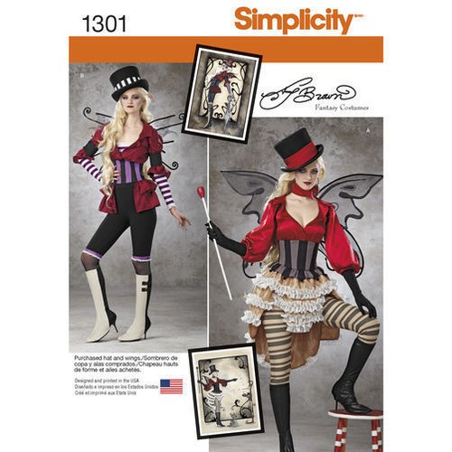 Simplicity Costume Sewing Pattern Steampunk Cosplay You Pick - Picture 4 of 20