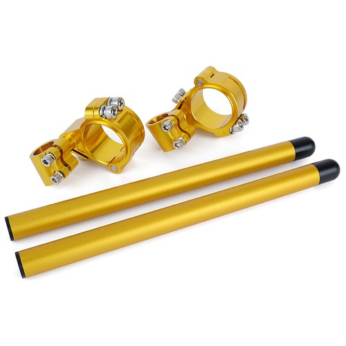 45mm 7/8'' CNC Adjustable Clip-Ons On Fork Tube Rised Handle Bar For Motorcycle - Imagen 2 de 17