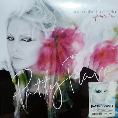 PATTY PRAVO - SPERO CHE TI PIACCIA..POUR TOI -  LP SIGILLATO NUMERATO FUCSIA