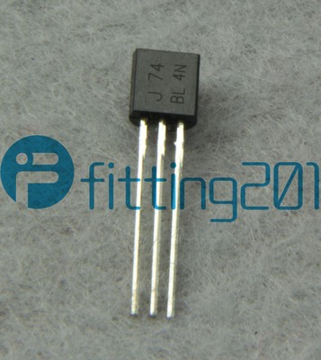 10PCS 2SJ74-BL 2SJ74BL Manu:TOSHIBA Encapsulation:TO-92,P CHANNEL JUNCTION