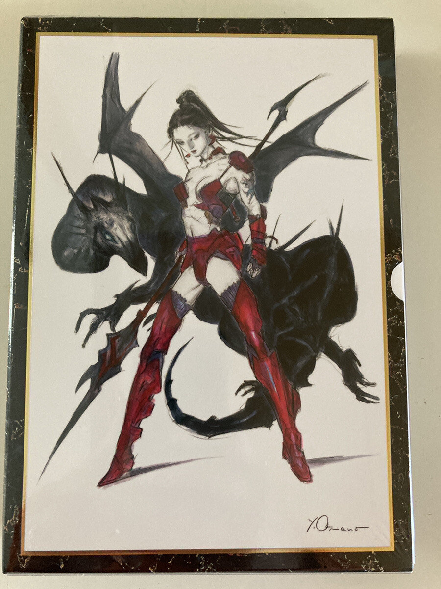 ファイナルファンタジーTCG COLLECTED PAINTINGS OF AMANO'S WORLD Final Fantasy Art Book 