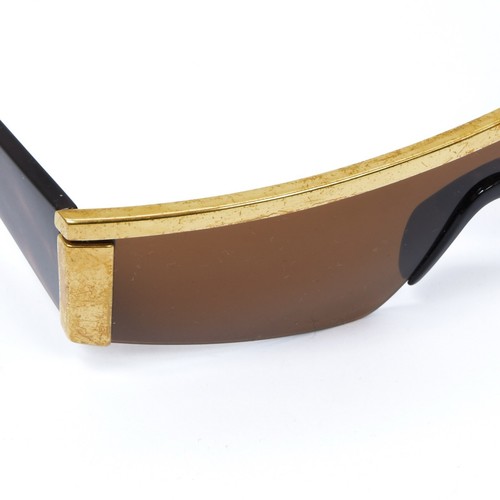 GIANNI VERSACE Vintage Sonnenbrille Mod S98 Col 900 Sunglasses Tortoise Gold Ita - Bild 9 von 11