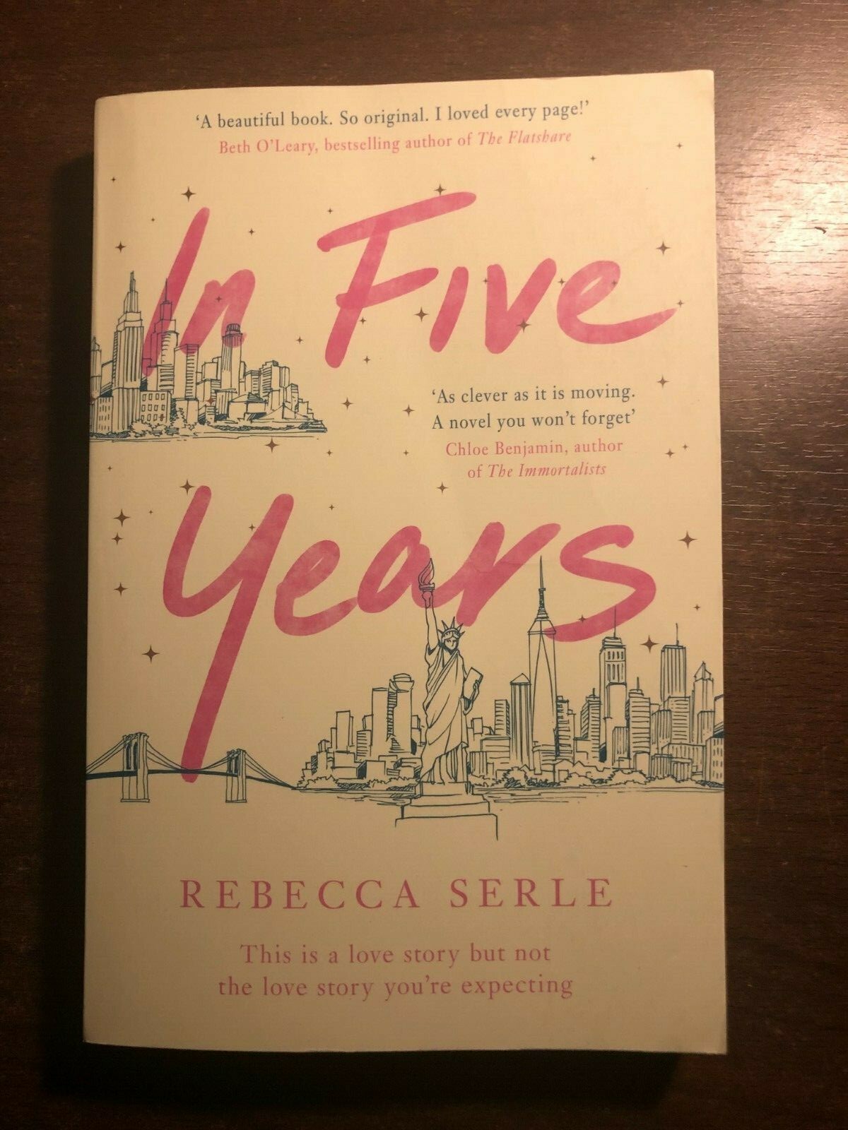 IN FIVE YEARS by REBECCA SERLE - QUERCUS - 2020 - P/B - *PROOF*