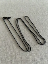 Origami Owl CN5021 Black Classic Ball 30" Chain "New"