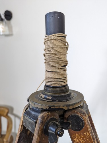 Engineering Surveying Tripod Stand E R Watts & Son Ltd London Original Postage A - Picture 10 of 22