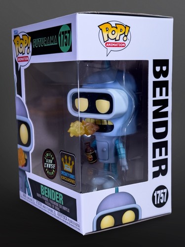 Funko Pop! Futurama Bender Chase Glow in the Dark Specialty Series #1757 - NEW - Picture 8 of 8