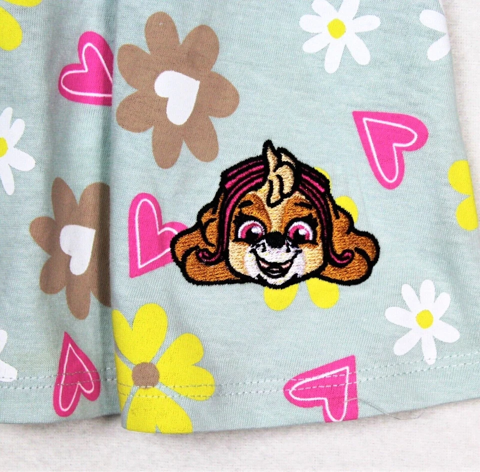 Nickelodeon Mädchen PAW Patrol Jersey Rock 100% Baumwolle Gr. 98/104, 110/116 - Bild 2 von 2