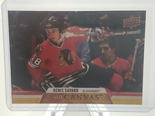 2020-21 UD Series 2 UD Canvas Retired Stars #C254 Denis Savard