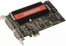 AudioScience ASI6622 PCIe Broadcast Multichannel AES Digital  Balanced Analog