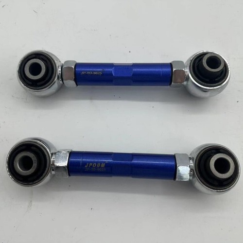 AUTOJACK 2PCs Adjustable Rear Toe Arms Kit For Toyota Highlander 14-18 Lexus RX - Picture 3 of 10