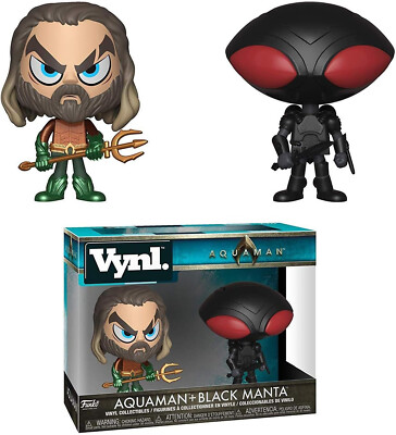 Funko Flicken Aquaman Schwarz Manta Packung Figur Sammlung Dc Comics Bombshells