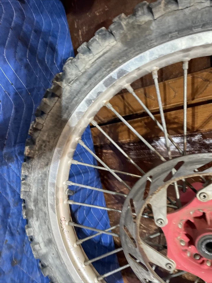 KTM 125MX 125 SX 1992 llanta delantera montaje giratorio 21"" 066 Foto 4 de 4