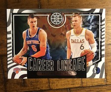 2020 21 Panini Illusions Career Lineage Kristaps Porzingis Insert Knicks
