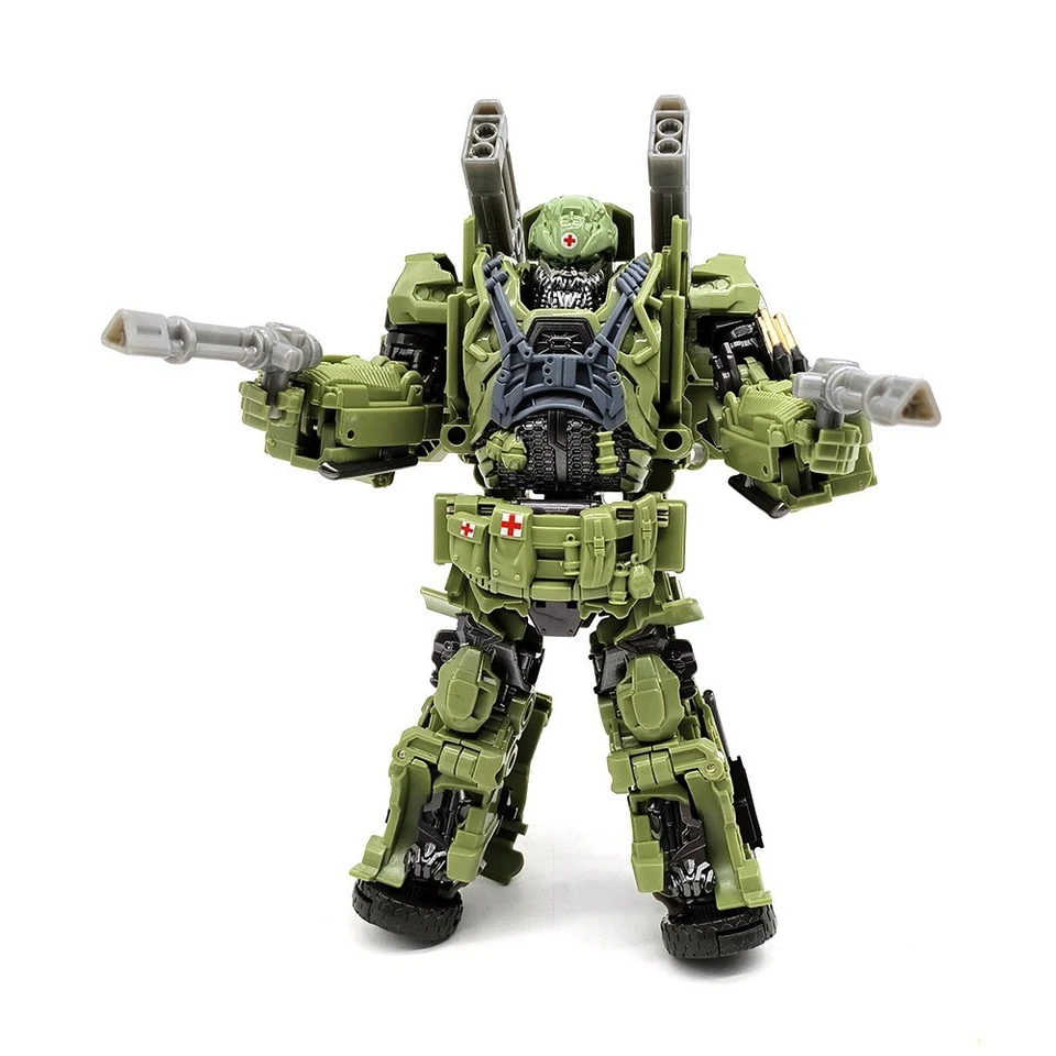 TABO YS06 H6001-6 Autobot 7in Green Action Figure Transform Robot Deformabl Toy - Image 4 of 4