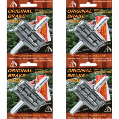 4 Paar 55 mm Ausleger Bremsbeläge für Shimano Deore Acera Altus, Nexave, Canti