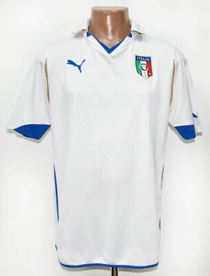ITALY 2010/2011 AWAY FOOTBALL SHIRT PUMA M