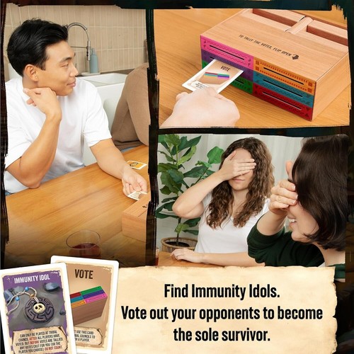 ﹑Survivor:The Tribe Has Spoken Card Game for Adult Party Family Game 3-6 Players - Picture 5 of 9