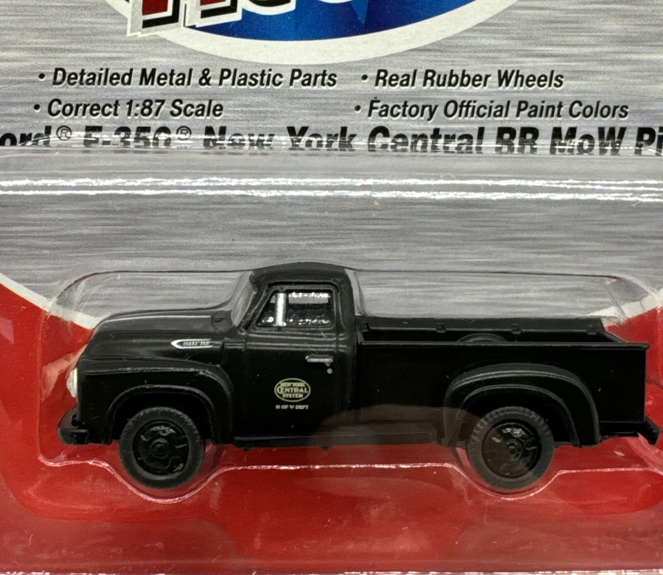 Mini Metales 30209 '54 Ford F-350 New York Central RR MoW Pickup Escala HO Nueva York Foto 2 de 4
