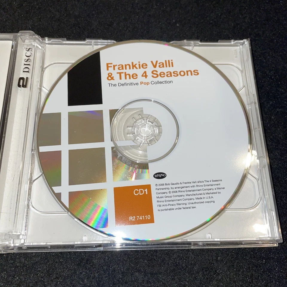 FRANKIE VALLI & THE 4 SEASONS • The Definitive Pop коллекция ~ набор из 2 компакт-дисков лучший из - Изображение 3 из 4