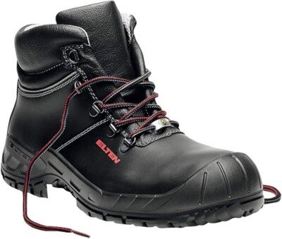 ELTEN Sicherheitsschuhe RENZO Mid ESD S3, Leder, Stahlkappe, Gr.45