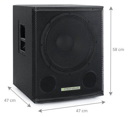 DJ PA Aktiv Komplett Anlage Gesangsanlage Set 2x 15" Subwoofer 2x 12" Hochtöner - Bild 6 von 10