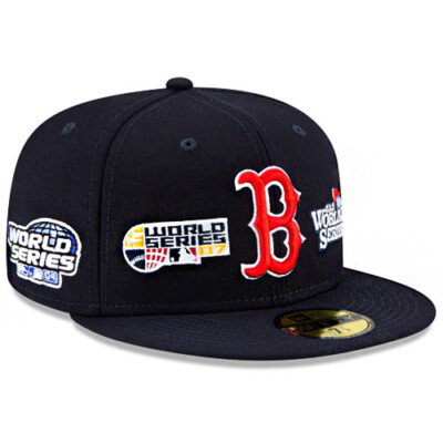 New Era Boston Redsox Fitted Hat MLB Classic World Series