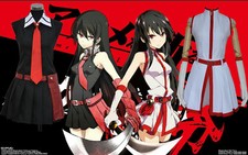 Akame ga KILL Suit Cosplay Costume Re dux Equipment Dress