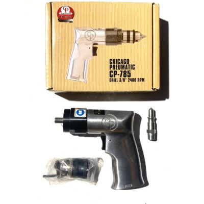 CHICAGO PNEUMATIC 785 air drill 10mm chuck NEW