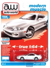 2021 AUTO WORLD 1:64 *PREMIUM 1B* Super White 1993 Toyota Supra NIP