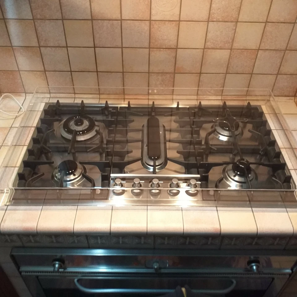 Coprifornelli copri fornelli copertura piano cottura in plexiglass CLASSICA - Immagine 4 di 4