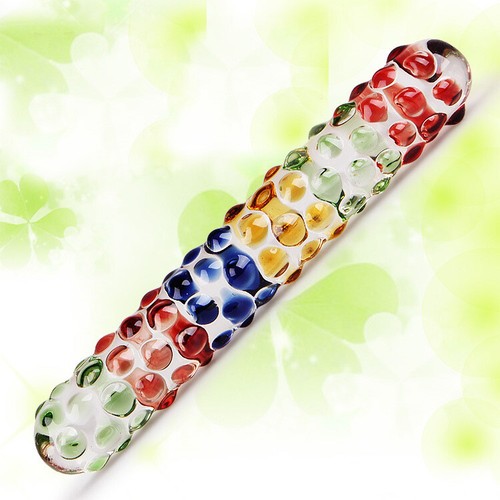 Kristallglas G-Punkt Dildo Wand Anal Butt Plug Vaginal Massager Sex Spielzeug - Bild 93 von 110