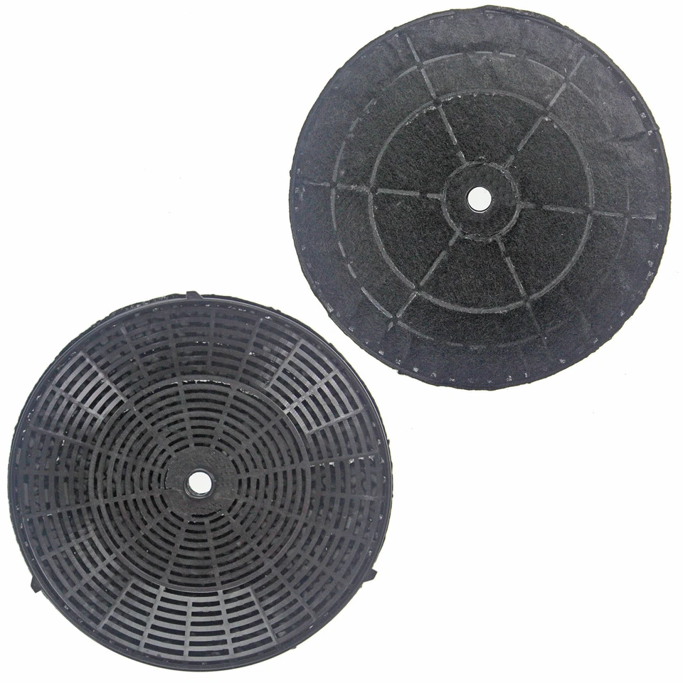 Par de filtros de carbono redondos para extractor de campana de cocina ELICA CFC0038668 - Paquete de 2 Foto 4 de 4
