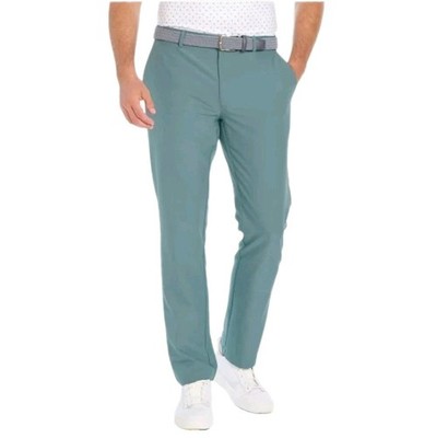 Greg Norman Men's 36x29 Luxe Performance Stretch Pants ML75 Flex Waistband Green