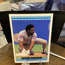 1992 Donruss #119 Andre Dawson Chicago Cubs HOF