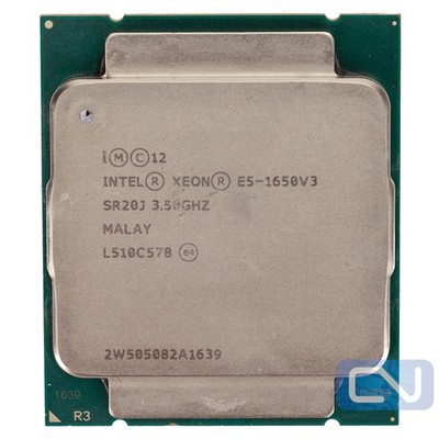 Intel Xeon E5-1650 v3 3.5 GHz 6 Core 15MB 0GT/s SR20J LGA2011-3 B Grade CPU