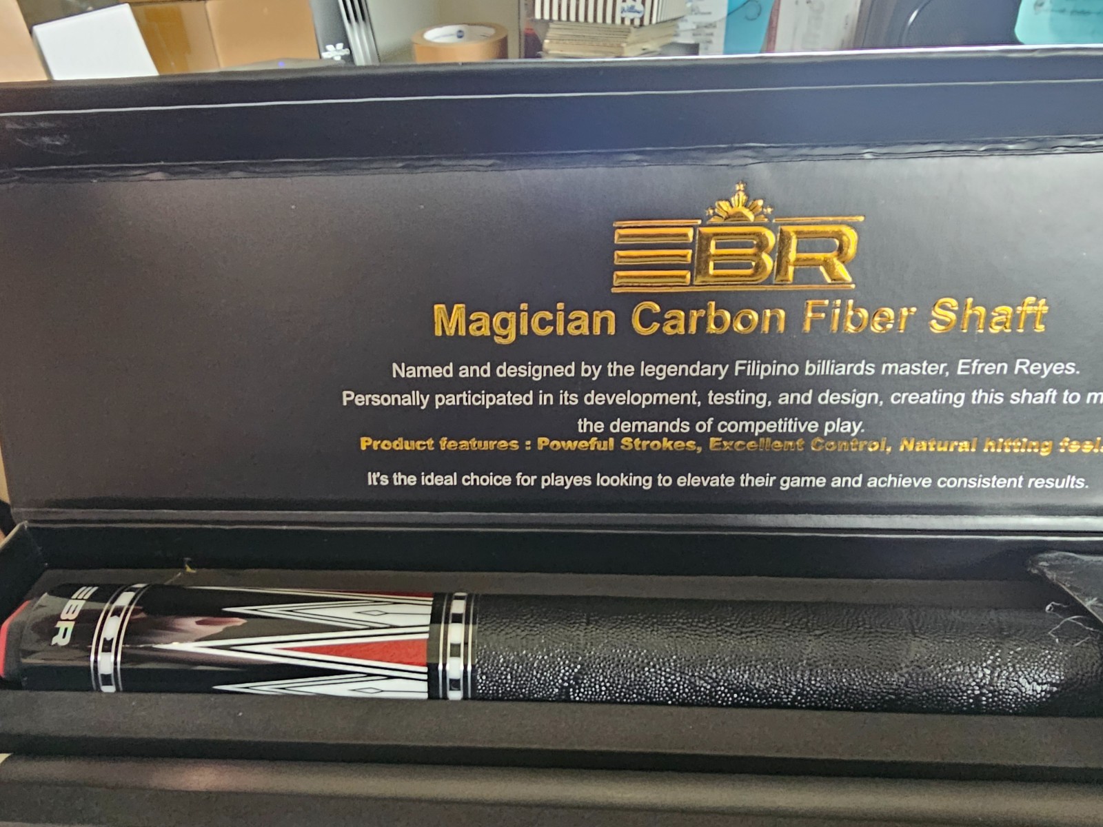 Efren Bata Reyes EBR EL-02 E6 Series Pool Cue BRAND NEW 2026 EFREN HAND ...