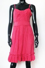 women marc jacobs dress pink silk 36