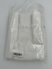 Set Of 2 Cotton Standard White Pillowcases Ultra Soft Breathable Machine Wash