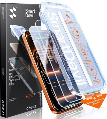 SMARTDEVIL 2-Pack Screen Protector for iPhone 17 Pro Max