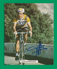 CYCLISME carte cycliste JEAN RENE BERNAUDEAU équipe RENAULT GITANE 1979 Signée