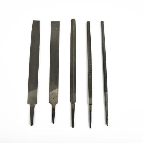 Steel File Set 6inch File Flat Half Steel Files Set Steel Rasp Triangle - Picture 5 of 12