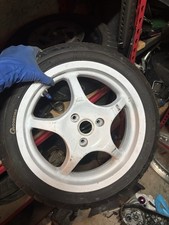 Cerchio Posteriore Ruota Aerox 50 Mbk Nitro Bianco White