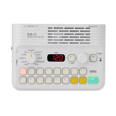 KORG KR-11 Compact Rhythm Machine 16 (W) × 12 (D) × 5 (H) cm Holiday Christmas