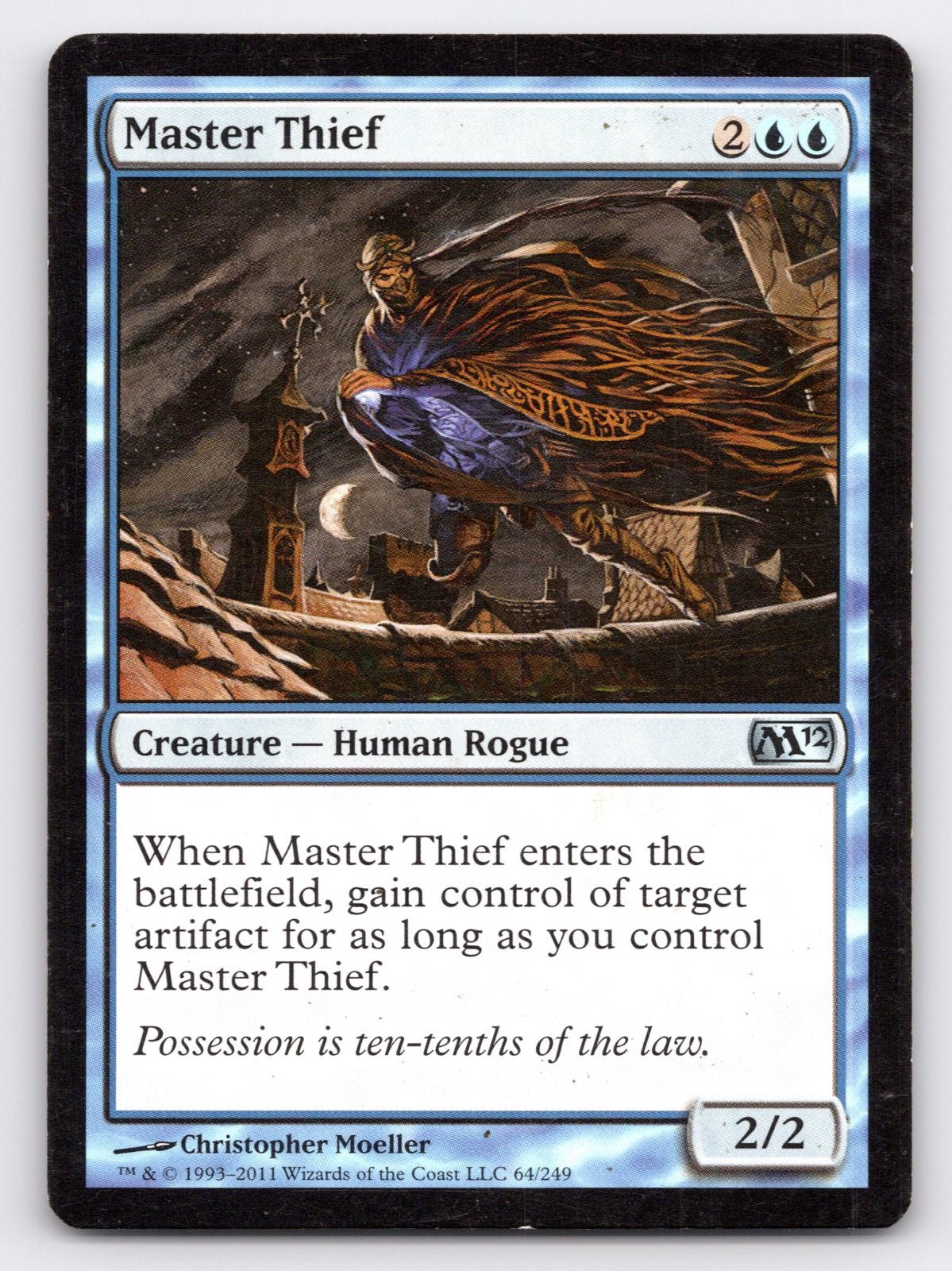 Master Thief 64 Uncommon Magic 2012 (M12) Magic: The Gathering Lightly Played