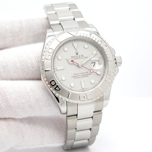 Rolex 16622 Yachtmaster with Platinum Dial