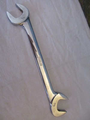 Snap-on Tools USA 7/8'' SAE 4Way Open End Angle Wrench VS28 Etched/Personalized